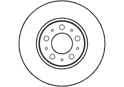 Тормозной диск (NATIONAL: NBD1071)