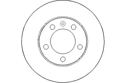 Тормозной диск (NATIONAL: NBD1768)