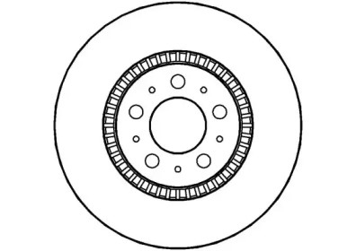 Тормозной диск (NATIONAL: NBD1072)