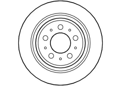 Тормозной диск (NATIONAL: NBD1073)