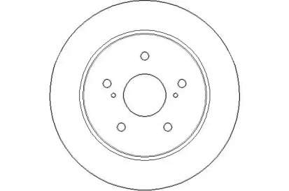 Тормозной диск (NATIONAL: NBD1759)