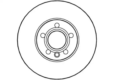 Тормозной диск (NATIONAL: NBD1074)