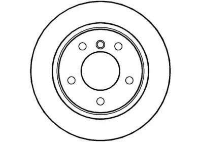 Тормозной диск (NATIONAL: NBD727)