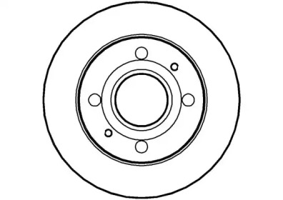 Тормозной диск (NATIONAL: NBD1038)