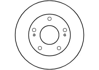 Тормозной диск (NATIONAL: NBD646)