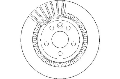Тормозной диск (NATIONAL: NBD1761)