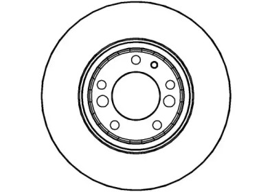 Тормозной диск (NATIONAL: NBD732)