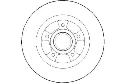 Тормозной диск (NATIONAL: NBD1773)