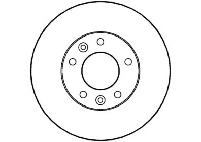 Тормозной диск (NATIONAL: NBD1042)