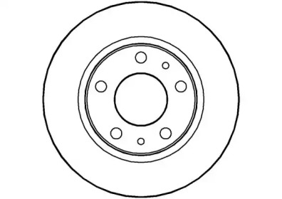 Тормозной диск (NATIONAL: NBD1077)