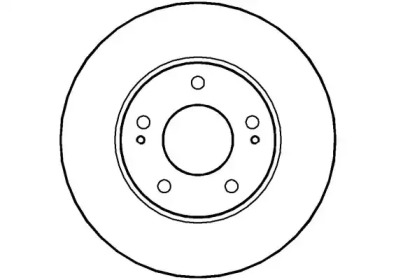 Тормозной диск (NATIONAL: NBD1044)