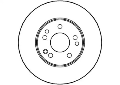 Тормозной диск (NATIONAL: NBD648)