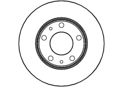 Тормозной диск (NATIONAL: NBD1079)