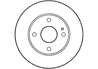 Тормозной диск (NATIONAL: NBD1048)