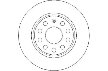 Тормозной диск (NATIONAL: NBD1793)