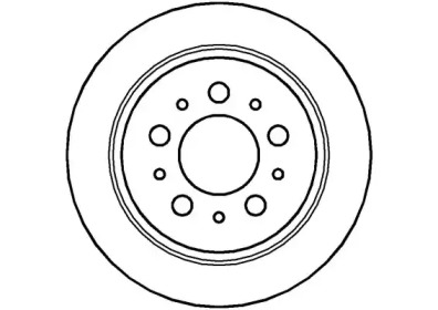 Тормозной диск (NATIONAL: NBD767)