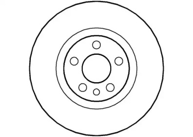 Тормозной диск (NATIONAL: NBD743)
