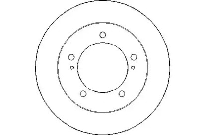 Тормозной диск (NATIONAL: NBD1794)