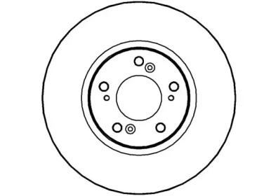 Тормозной диск (NATIONAL: NBD1086)