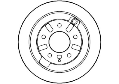 Тормозной диск (NATIONAL: NBD676)