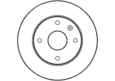 Тормозной диск (NATIONAL: NBD1110)