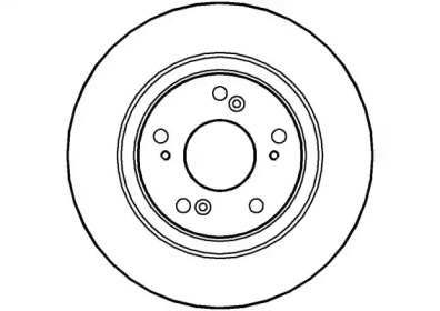 Тормозной диск (NATIONAL: NBD1087)