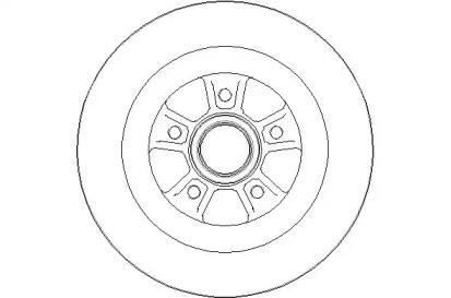 Тормозной диск (NATIONAL: NBD1782)