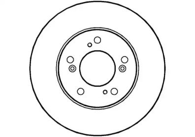 Тормозной диск (NATIONAL: NBD817)
