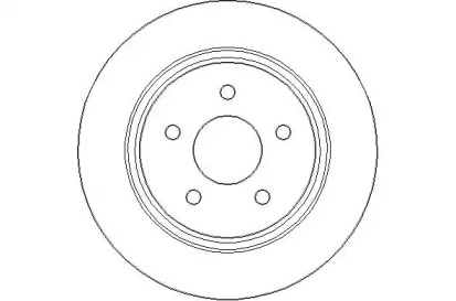 Тормозной диск (NATIONAL: NBD1784)