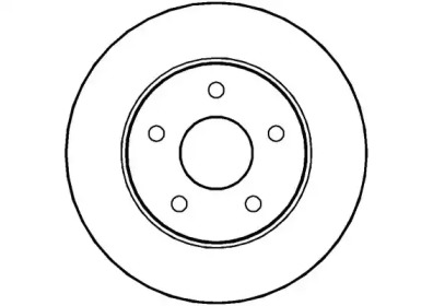 Тормозной диск (NATIONAL: NBD1115)