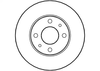 Тормозной диск (NATIONAL: NBD119)