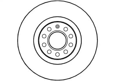 Тормозной диск (NATIONAL: NBD1096)