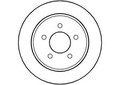 Тормозной диск (NATIONAL: NBD889)