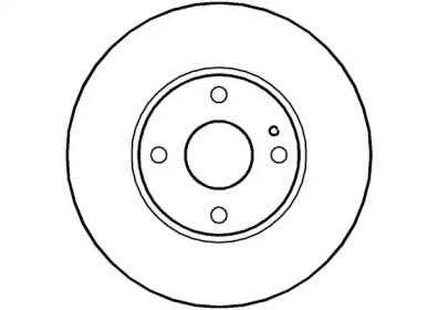 Тормозной диск (NATIONAL: NBD821)