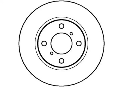 Тормозной диск (NATIONAL: NBD1117)