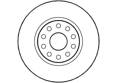 Тормозной диск (NATIONAL: NBD779)