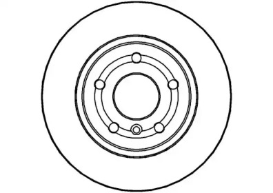 Тормозной диск (NATIONAL: NBD1097)