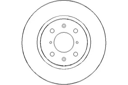Тормозной диск (NATIONAL: NBD1802)