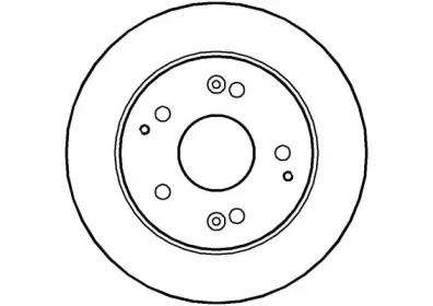 Тормозной диск (NATIONAL: NBD1144)