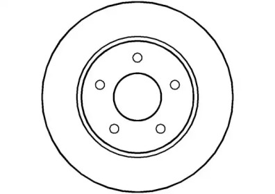 Тормозной диск (NATIONAL: NBD894)