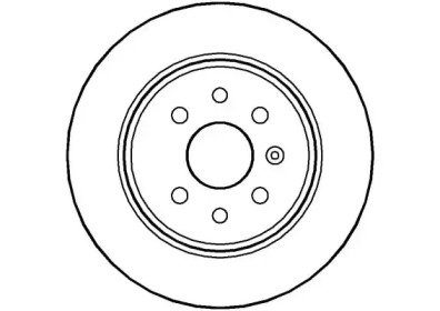 Тормозной диск (NATIONAL: NBD782)