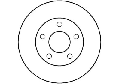 Тормозной диск (NATIONAL: NBD895)