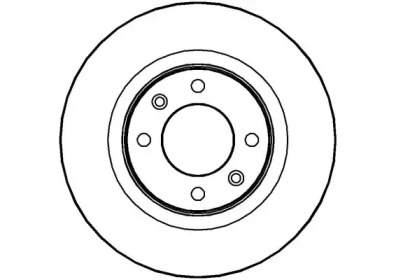 Тормозной диск (NATIONAL: NBD1148)