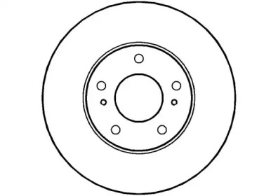 Тормозной диск (NATIONAL: NBD1198)