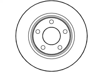 Тормозной диск (NATIONAL: NBD910)