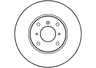 Тормозной диск (NATIONAL: NBD841)
