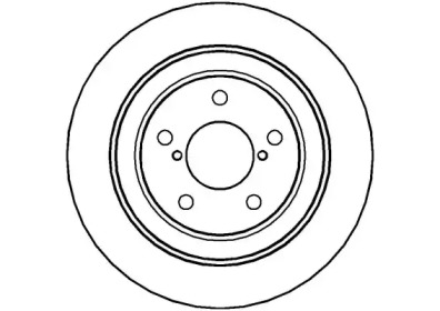 Тормозной диск (NATIONAL: NBD1204)