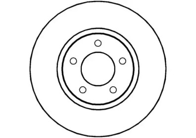 Тормозной диск (NATIONAL: NBD1154)