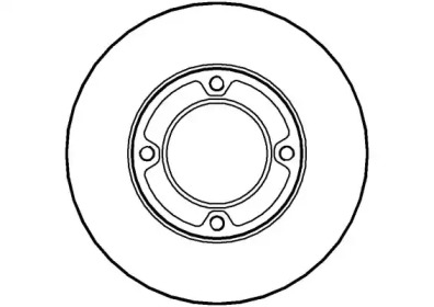Тормозной диск (NATIONAL: NBD795)