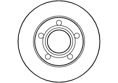 Тормозной диск (NATIONAL: NBD918)